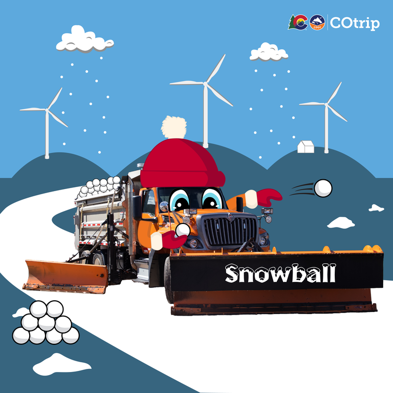 Snowball snowplow