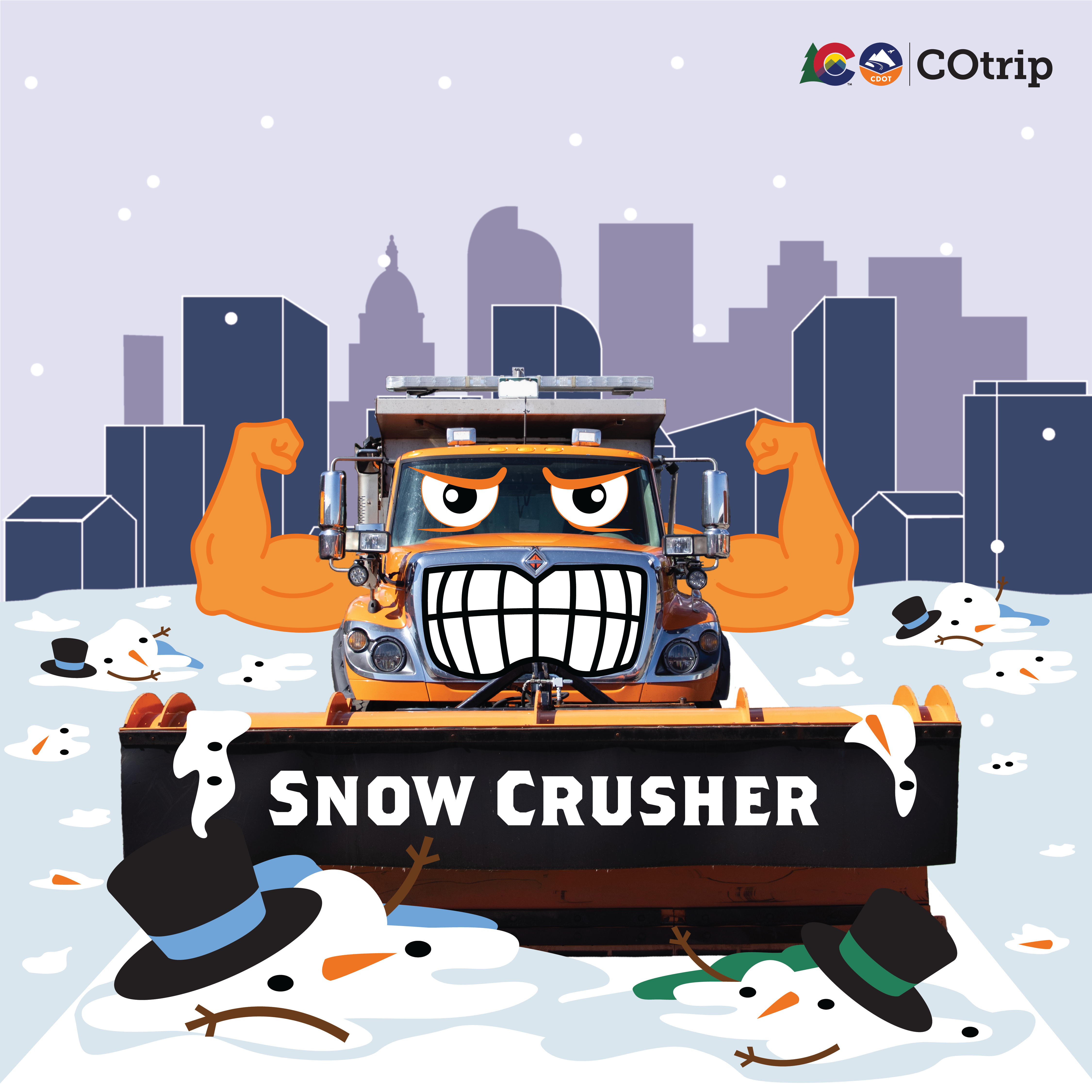 Snow Crusher Snowplow detail image