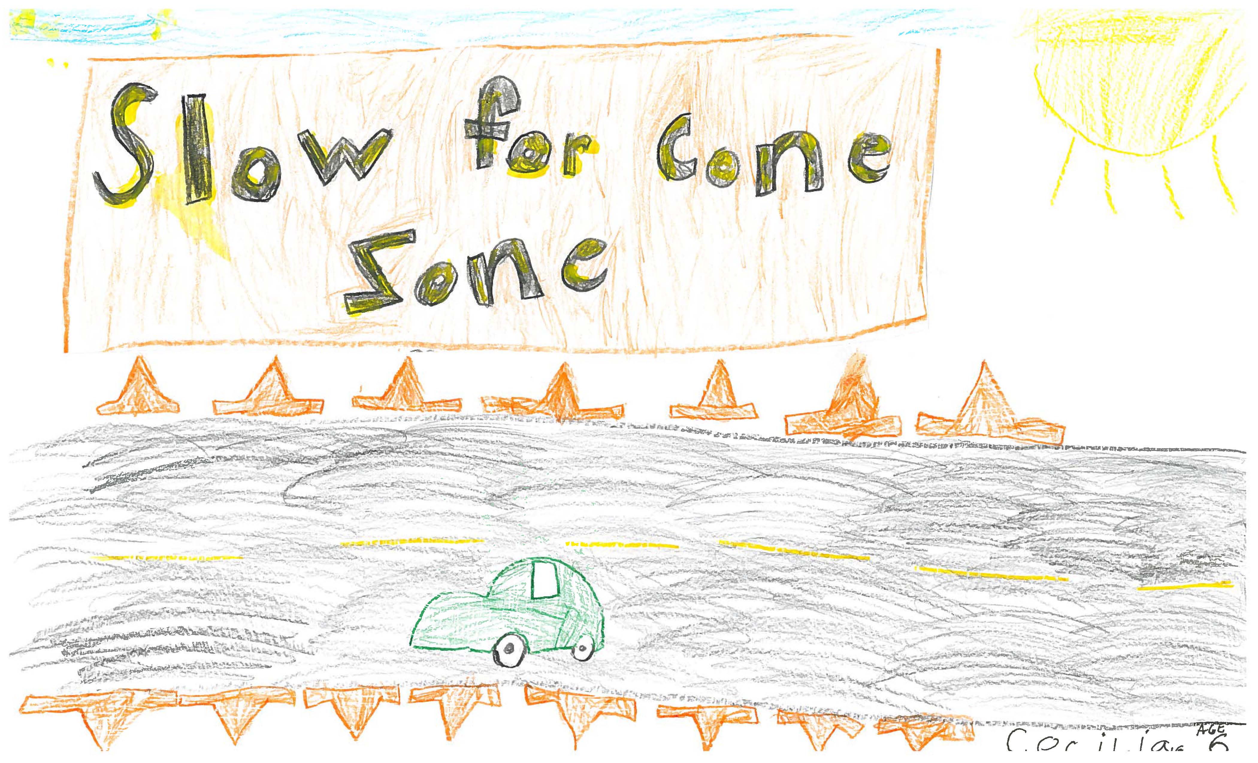 6-8 Year Old Cone Zone Poster Contest Winner detail image