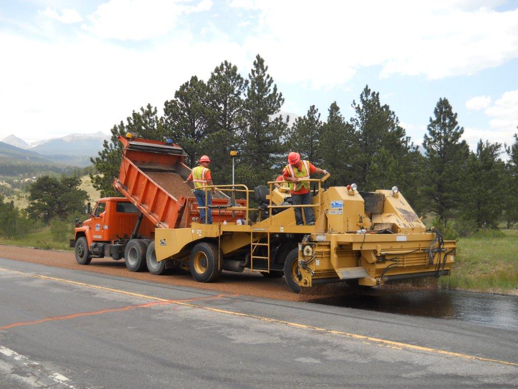 Tandem Axle Dump Truck and Chip Spreader detail image