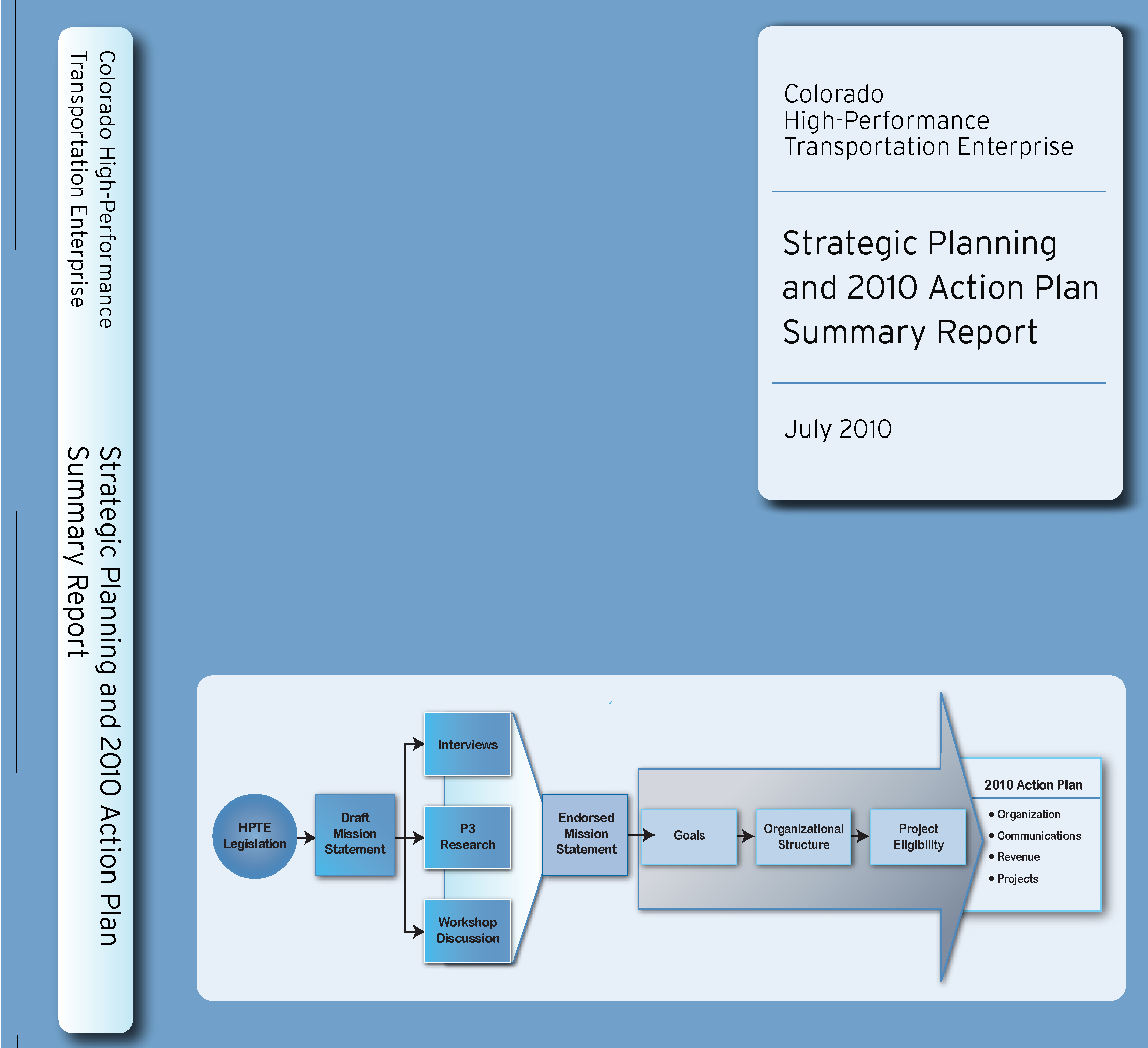 Strategic Planning 2010 Action Plan Summary Report