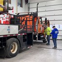 CDL trainers doing snowplow safety checks.jpg thumbnail image