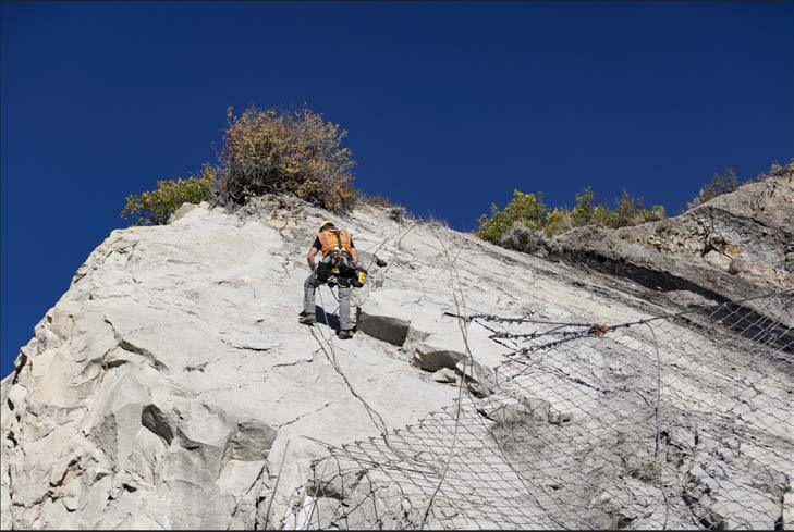 CDOT does more than you think – including rockfall mitigation to keep drivers safe from falling rock.