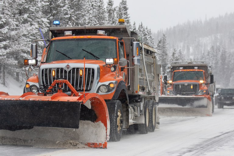 Plows on Berthoud Pass