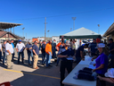 Potential CDOT employees lining up for job fair.png thumbnail image