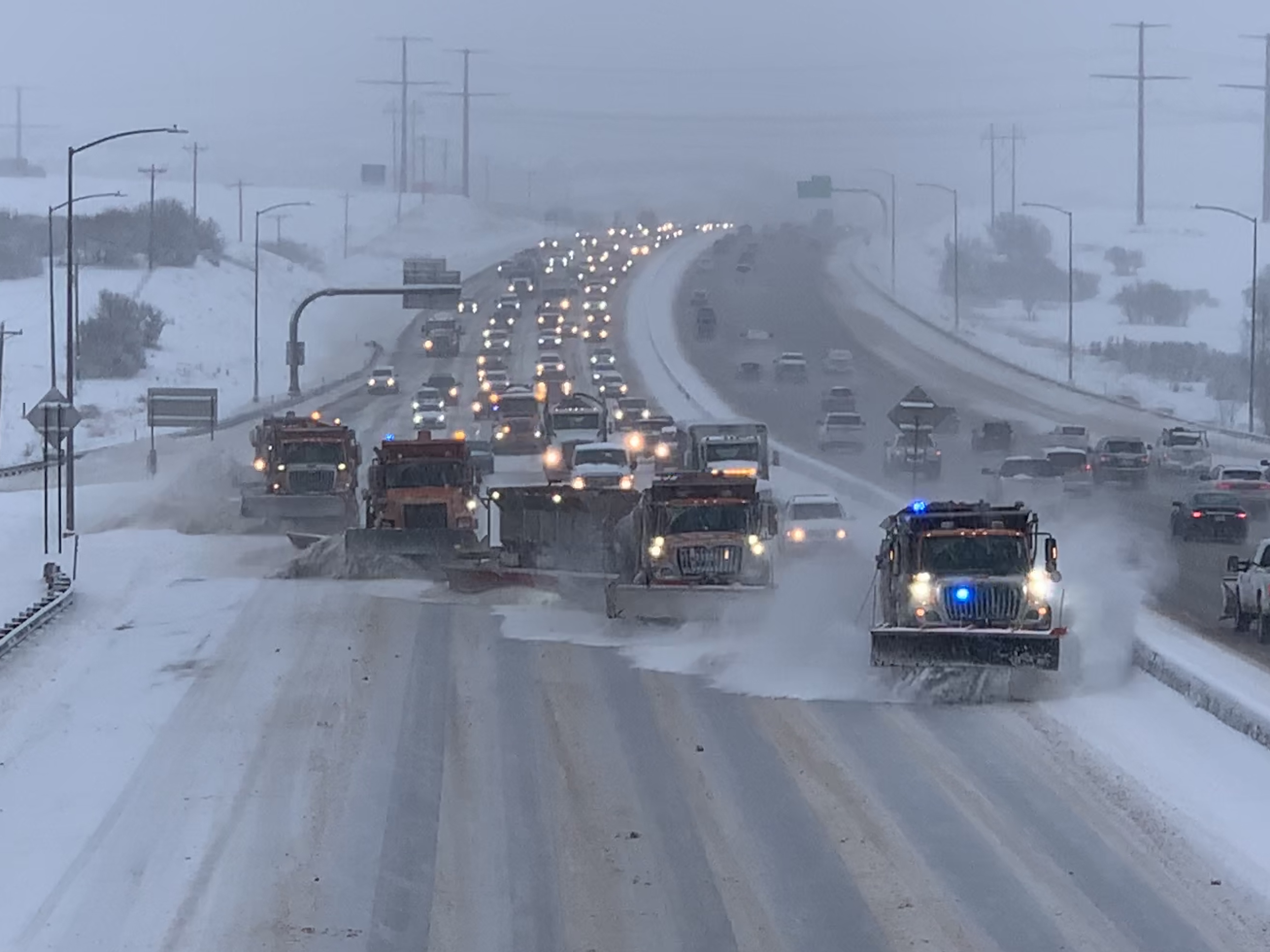 Snowplows on I-25 at Happy Canyon.jpg detail image