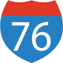 I-76 Shield detail image