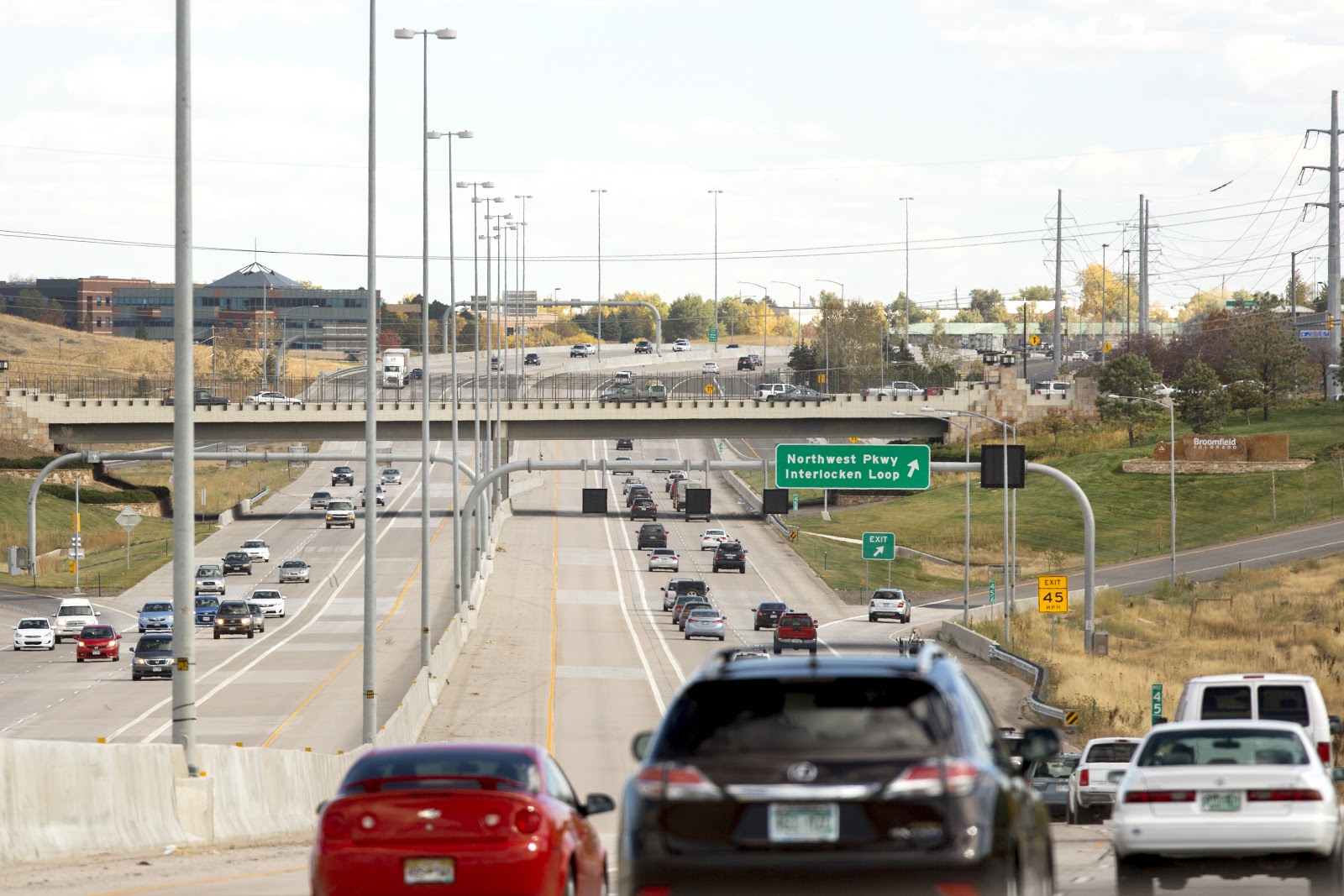 US 36 Express Lanes at Northwest Parkway