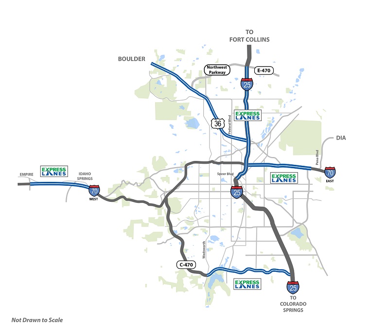 ExpressLanes Corridor Map