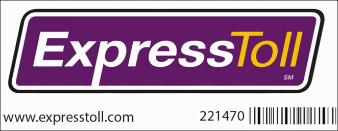 ExpressToll Sticker detail image