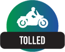 Tolled Motorcycle icon