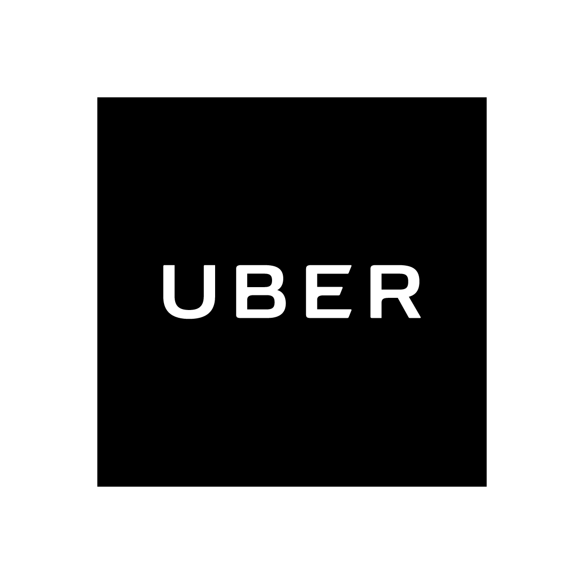 UBER logo black detail image