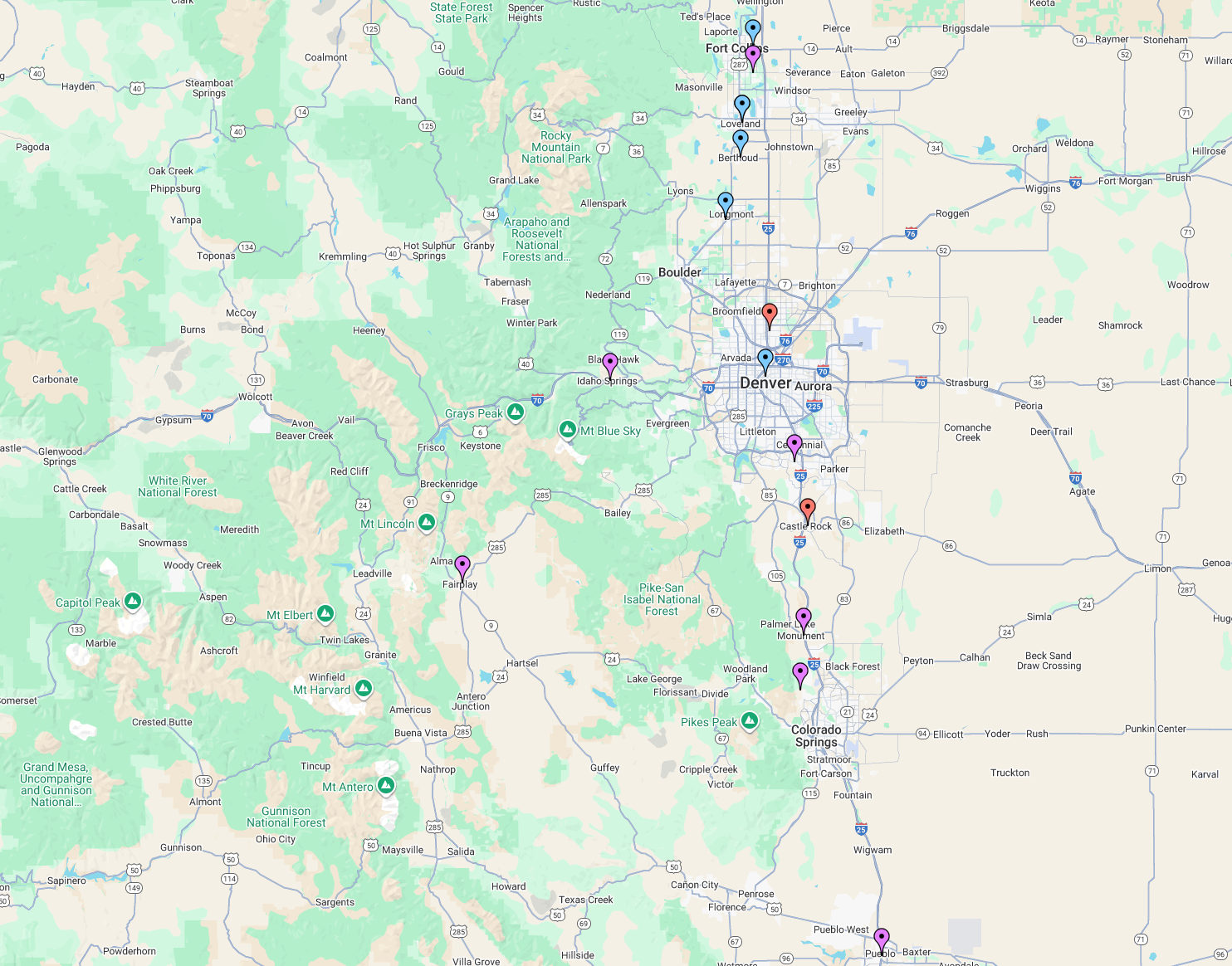 Mobility Hub Locations