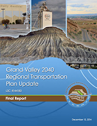 Grand Valley 2040 Regional Transportation Plan Cover