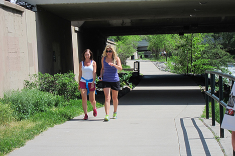 Pedestrians on Cherry Creek Bike Path detail image