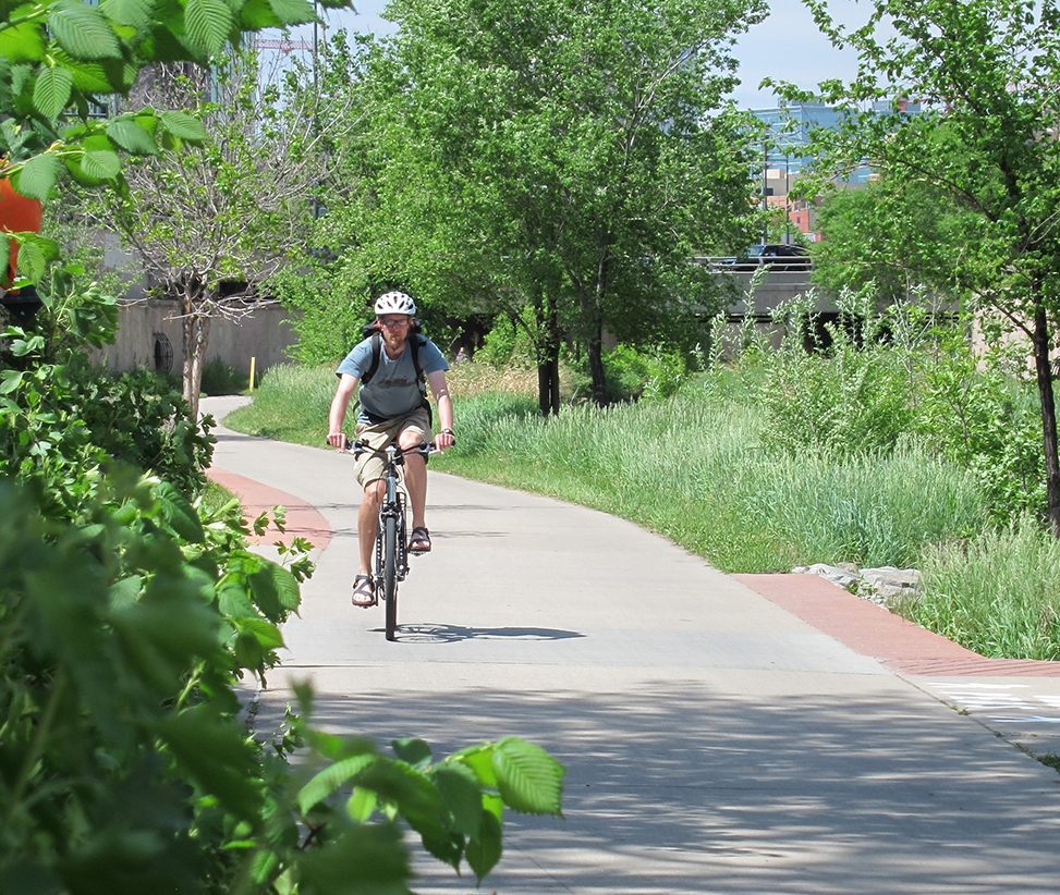 Rider in Cherry Creek detail image