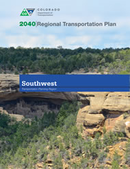 Southwest 2040 Regional Transportation Plan Cover
