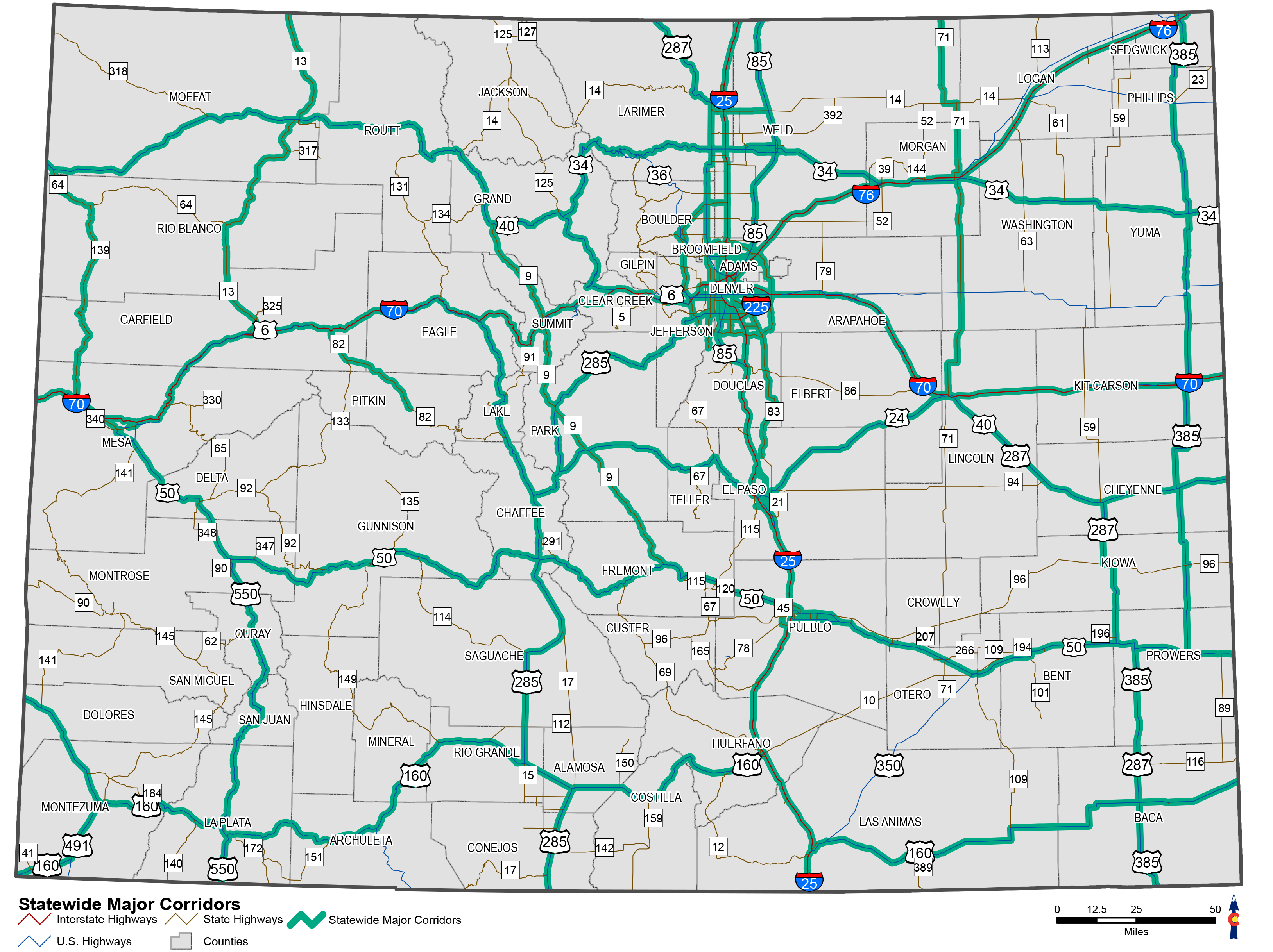 Statewide Corridors detail image