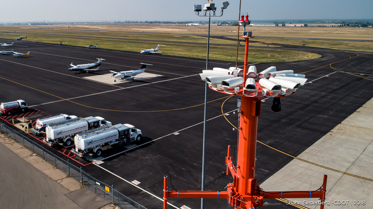 Camera Mast Installation