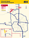 Speed Enforcement Program| Active Corridor Map on I-25/CO 119 Warning.png thumbnail image