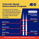 Speed Enforcement Program| I-25/US 50B in Pueblo Warnings Locations Map.png thumbnail image