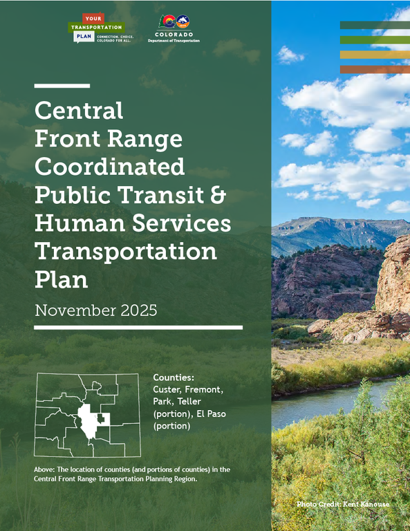 Regional Transit Plan Cover Regional Transit Plan Cover