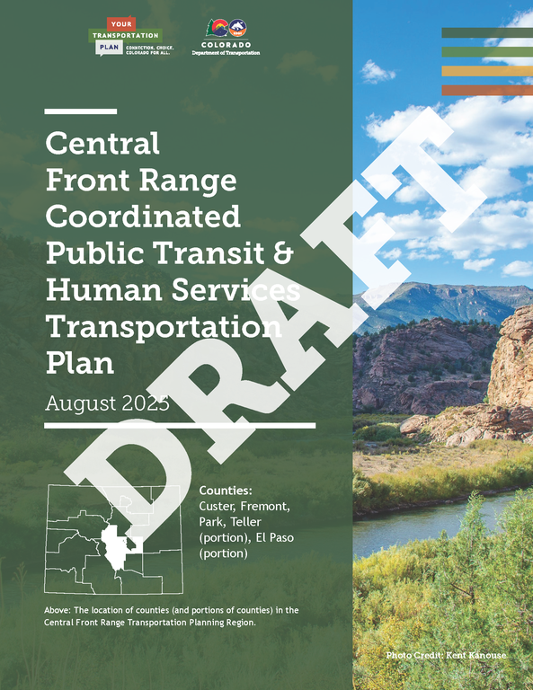 Regional Transit Plan Cover
