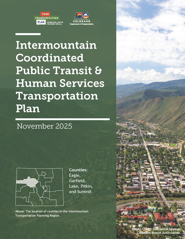 Regional Transit Plan Cover