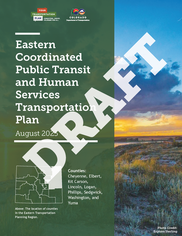 Regional Transit Plan Cover