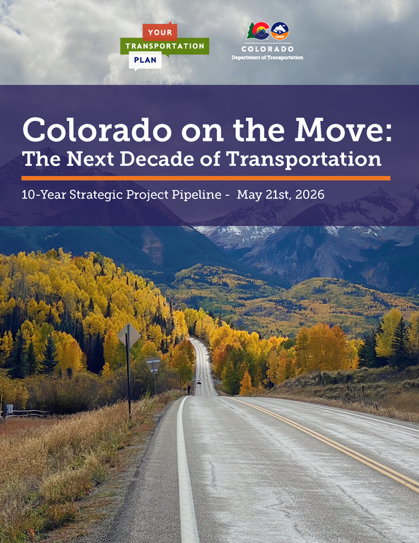 Your Transportation Priorities 10-Year Vision Update Your Transportation Priorities 10-Year Vision Update cover