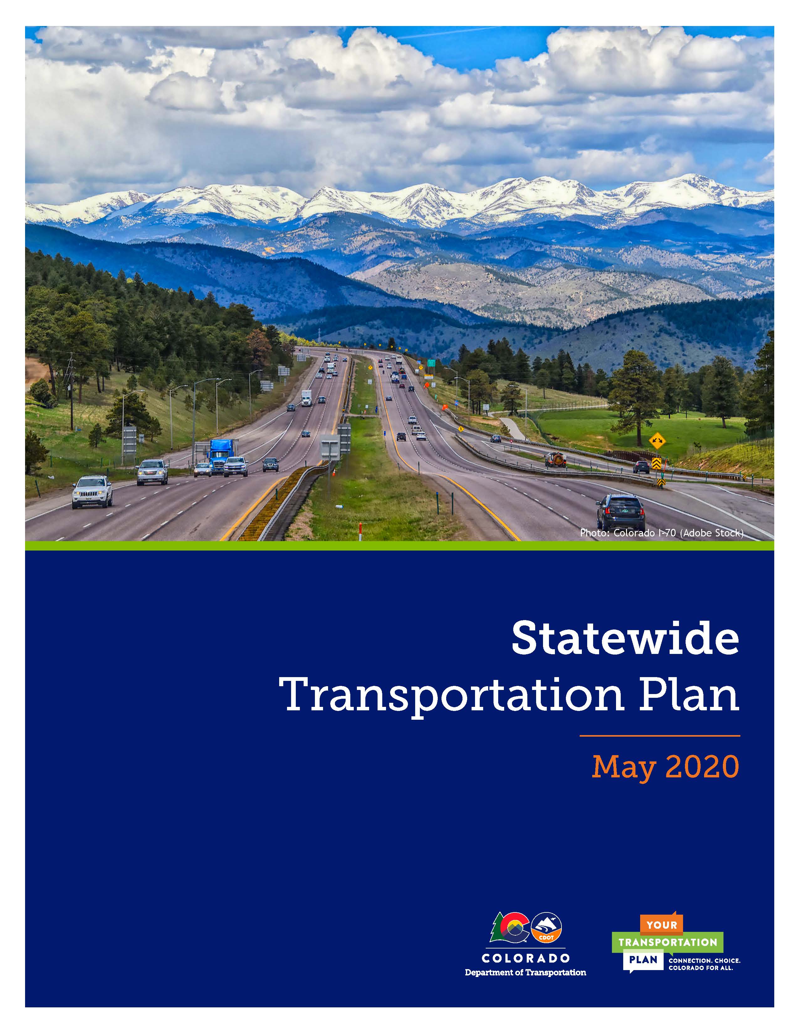2045 Statewide Transportation Plan Cover Page.jpg detail image