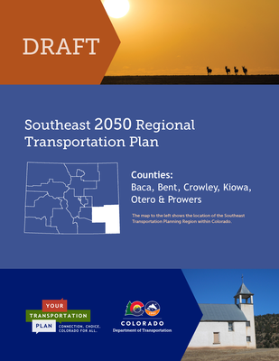 Southeast 2050 Regional Transportation Plan Cover, Draft