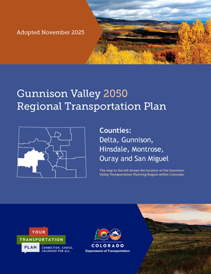 Gunnison Valley Regional Transportation Plan 2050 Cover