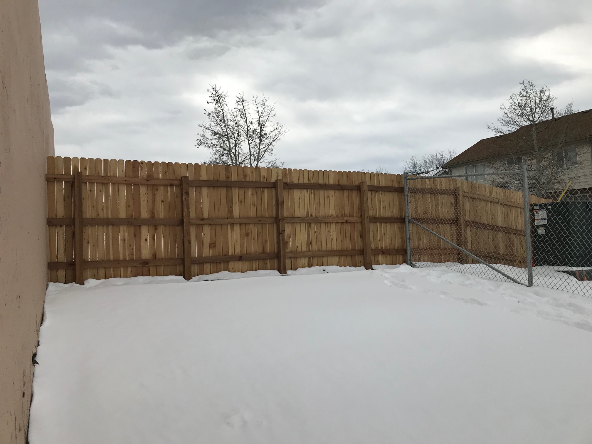 New Backyard Fence for Acoma Street Residents detail image