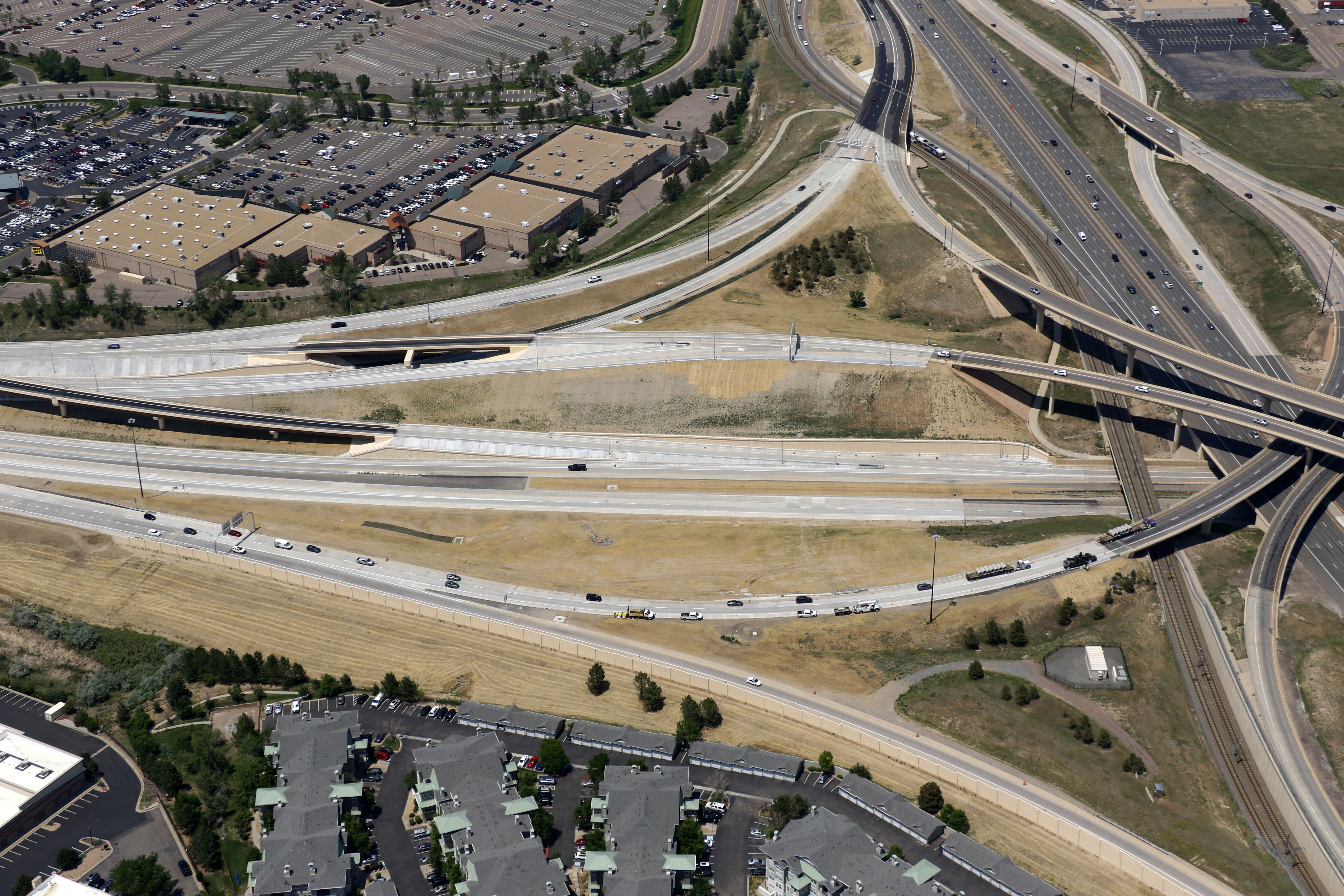 Completed I-25 Interchange detail image