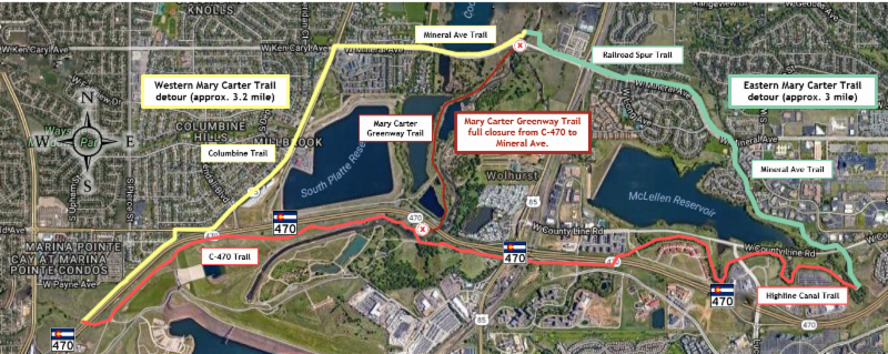 Mary Carter Greenway Trail Full Closure detail image