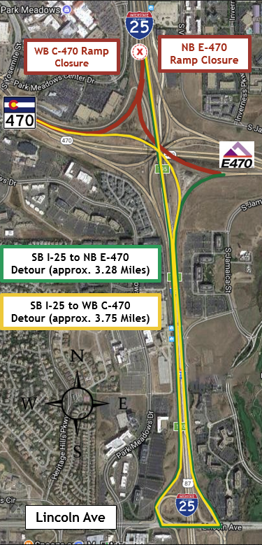 WB C470 and NB E470 Ramp Closures detail image