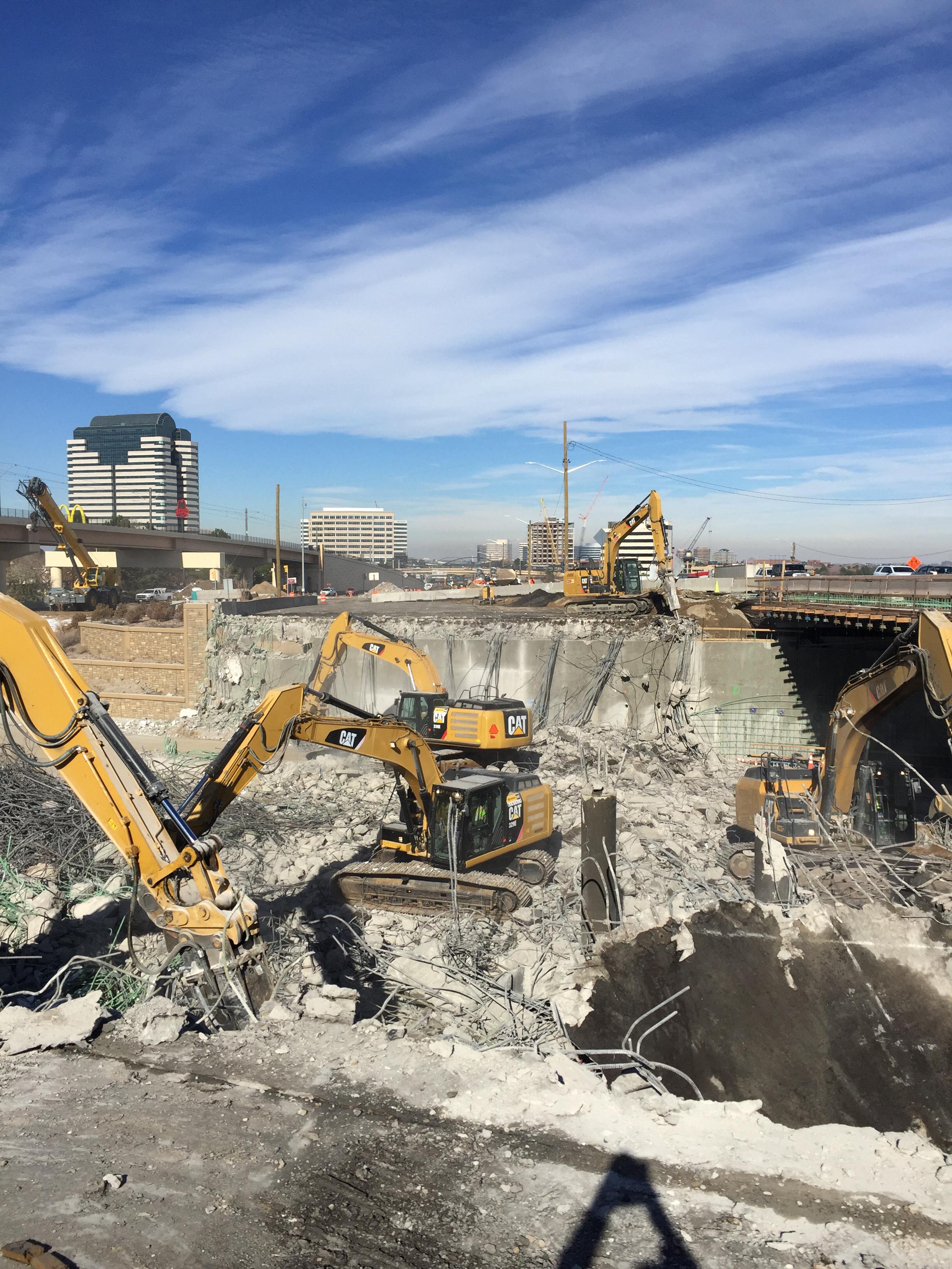Arapahoe Road Phase 3 Bridge Demolition: November 2016 detail image