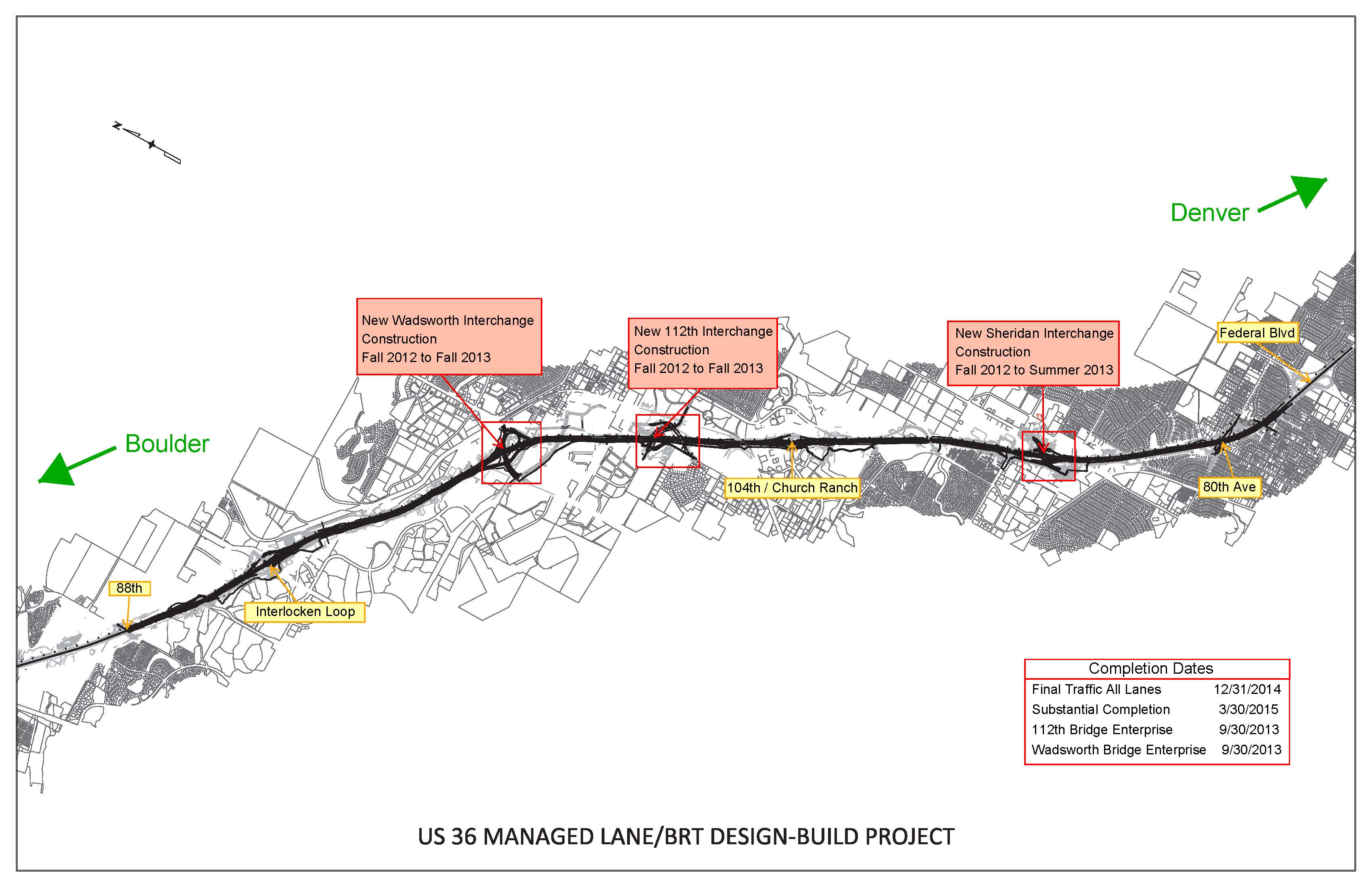 US 36 Design Segments Map_PI detail image