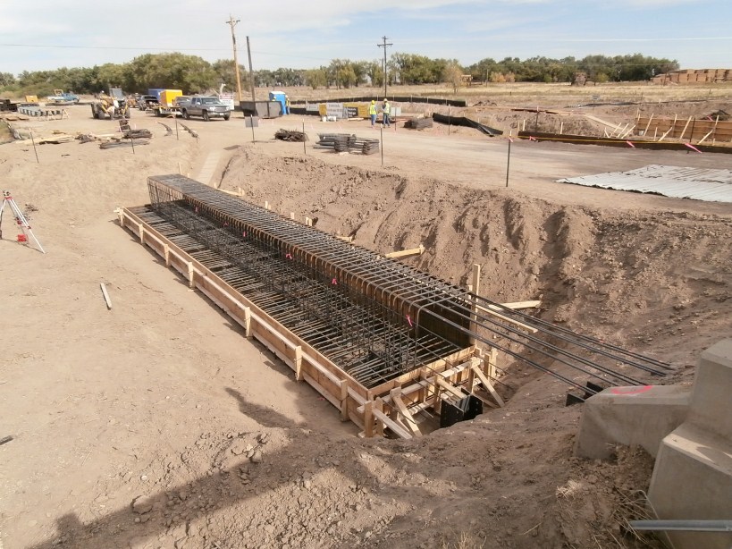 Temporary Abutment Construction on SH 266 detail image