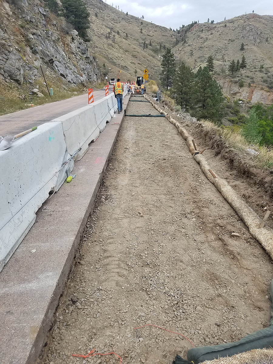 CO 14 Guardrail Project Ongoing Construction Work October 2017.jpg detail image