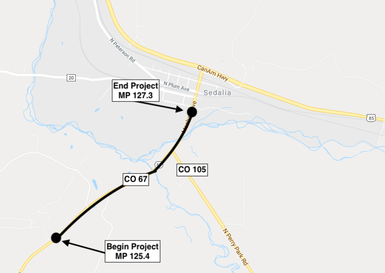 co 67 road and bridge  map sedalia 6-13-19.png detail image