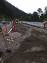 crews prepare pavement and barrier for switch over new culvert at MP 14 (1).jpg thumbnail image