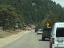 Eastbound CO 72 MP 16 culvert and road work with signals thumbnail image