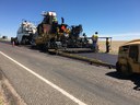 New road surface being laid on CO 79 thumbnail image