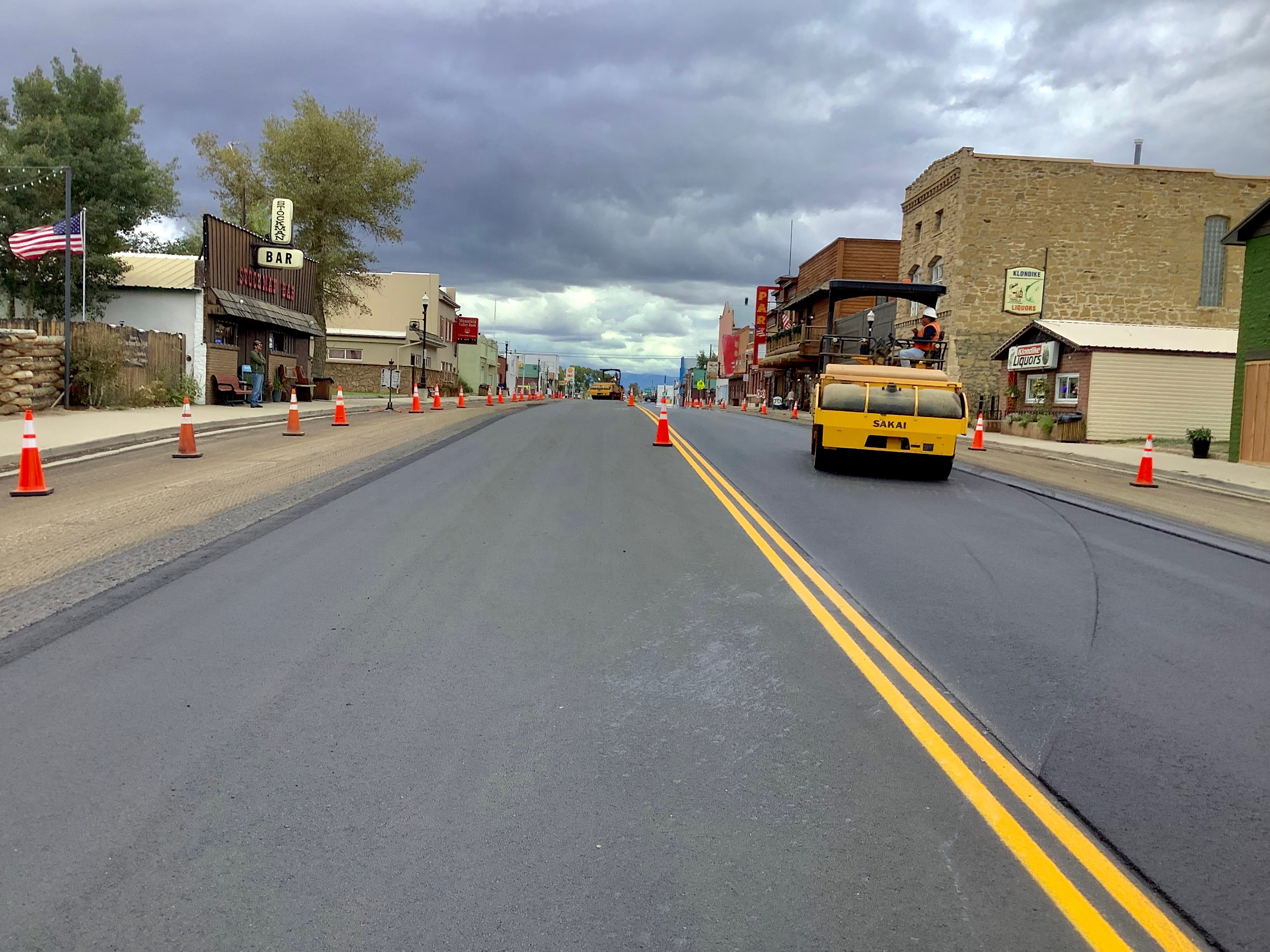 Paving nearing completion in downtown Walden detail image