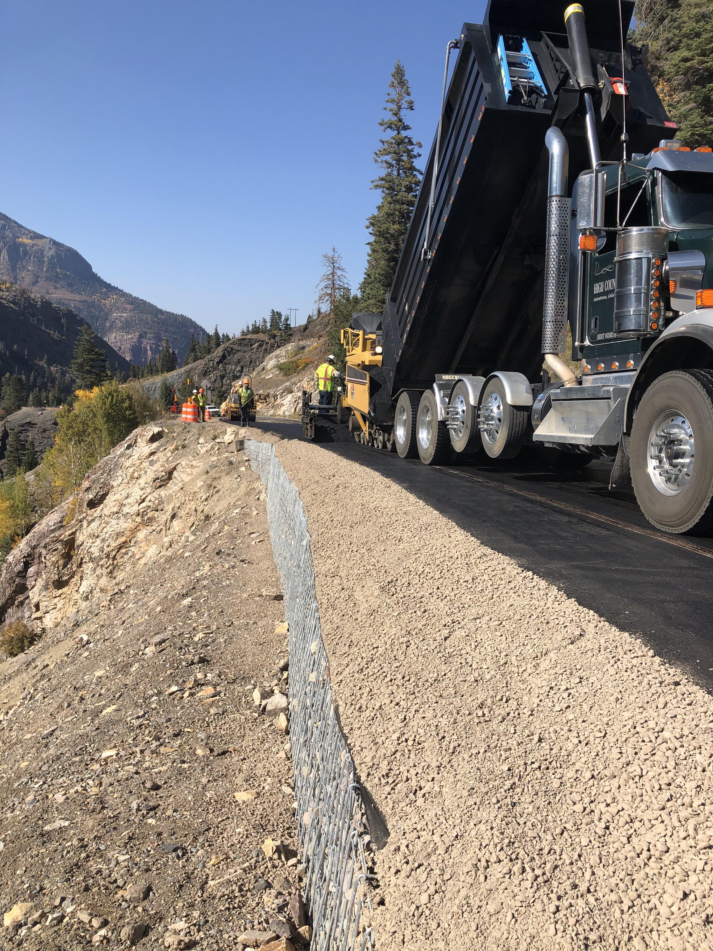 Final paving and striping on US 550 crib wall south of Ouray.jpg detail image