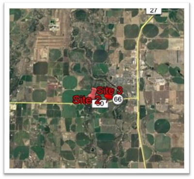 CO 66 Work Zone Location Map