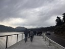 Visitors and stakeholders enjoying the newly complete CO 74 Evergreen Lake Trail North Trail thumbnail image