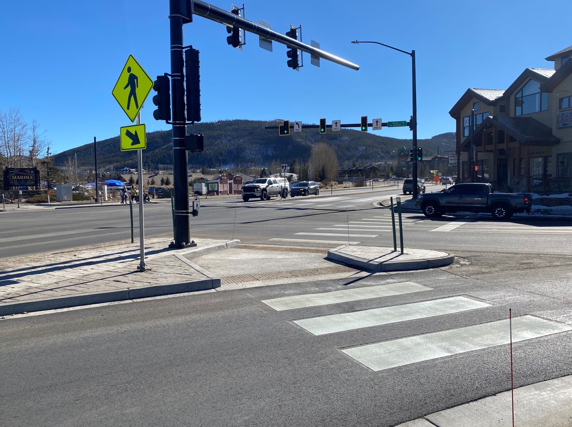 November 2021-New updated intersection at CO 9 and Main St. detail image